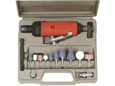 Пневмошарожница 22000об/мин в наборе 16пр.