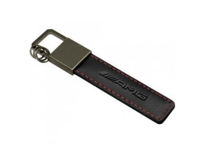 Брелок Mercedes-Benz Key Ring Traffic Red AMG, Black/Red/Silver