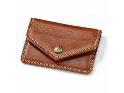 Кожаная визитница BMW Motorrad Business Card Holder, Brown