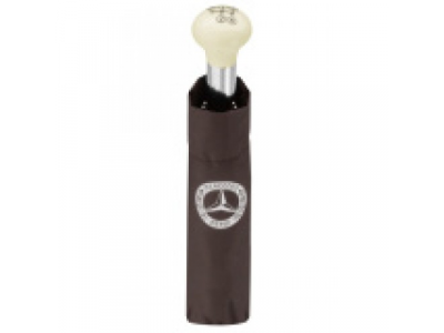 Складной зонт Mercedes 300 SL Compact Umbrella, Brown / Silver, артикул B66041533