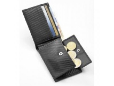 Кожаный кошелек Mercedes-Benz Mini wallet, AMG, Carbon Look, артикул B66959996