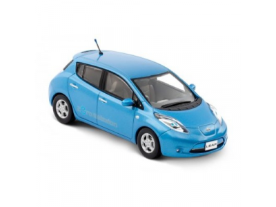 Модель автомобиля Nissan Leaf, Blue, артикул 999ZEOBU00