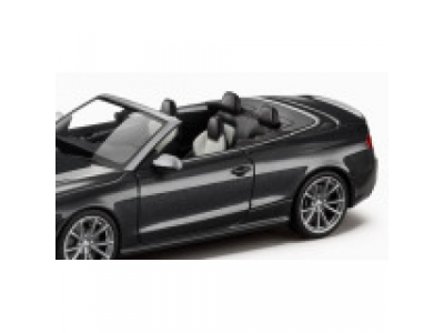 Модель автомобиля Audi RS5 Cabriolet, Scale 1:43, Daytona grey, артикул 5011215323
