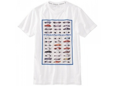 Футболка унисекс Porsche “A tribute to Porsche” T-shirt, артикул WAP8040XS0E
