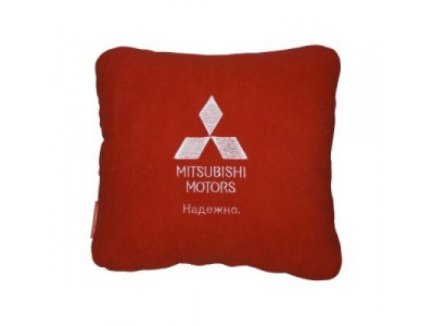 Автомобильная подушка Mitsubishi Сushion, Red, артикул RU000022 от Mitsubishi Автомобильная подушка Mitsubishi Сushion, Red, артикул RU000022