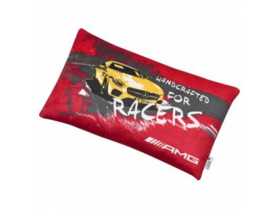 Подушка Mercedes AMG GT Cushion, Red / Yellow / Anthracite, артикул B66953098