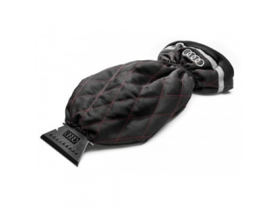 Скребок с перчаткой Audi Ice Scraper with Glove, Red/Black