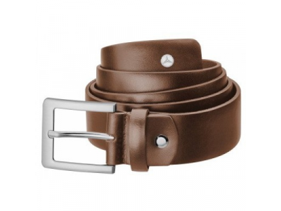Мужской кожаный ремень Mercedes-Benz Men’s Belt, Business, Brown, Calfskin, артикул B66954117