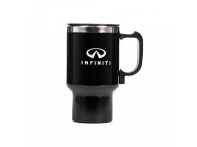 Термокружка с подогревом от автомобильной сети Infiniti Thermo Tumbler, Black