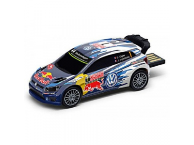 Флешка Volkswagen USB-stick Polo R WRC, Motorsport, 8Gb, артикул 6R0087620B084