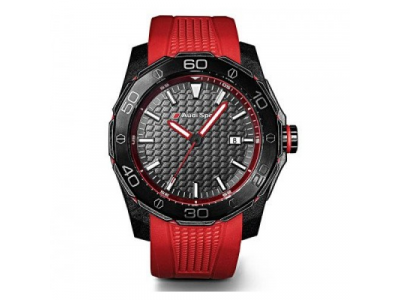 Наручные часы Audi Sport Watch, red/black, артикул 3101600801