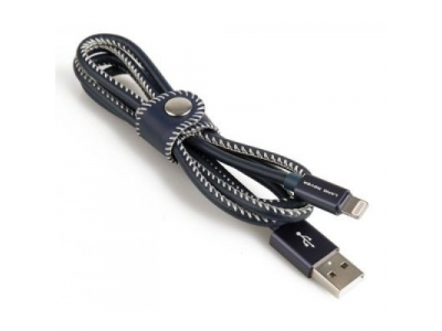 Кабель для iPhone Land Rover Leather Wrapped iPhone Cable, Black