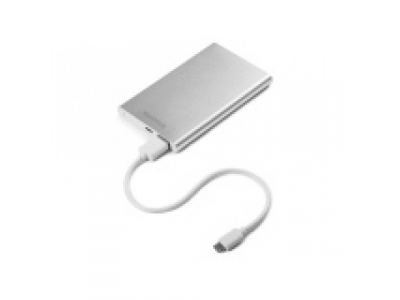 Портативный аккумулятор-зарядное устройство Skoda Power Bank, Silver