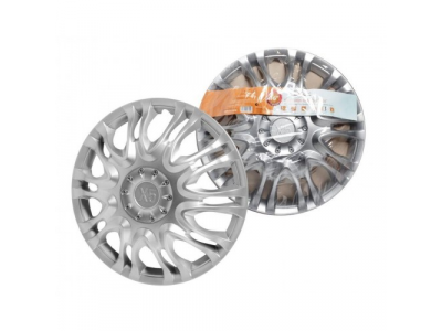 Колпаки колесные 16 дюймов Х5, передние на газель, серебристый AIRLINE