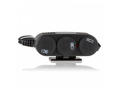 Розетка прикуривателя с 3-мя выходами на 12 В с USB