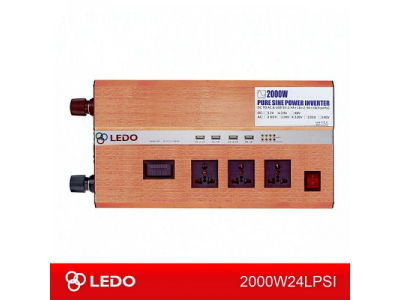 Инвертор 24V-220V 2000W LEDO чистый синус