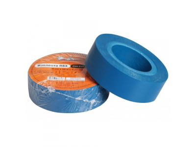 Изолента ПВХ, синяя, 19 мм, 10 м AIRLINE