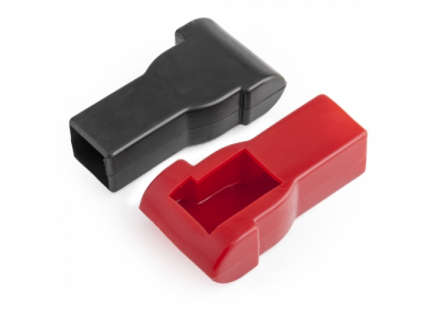 Кожух клеммы АКБ защитный универсальный с цвет.марк.полярности (2шт.) AUTOPROFI