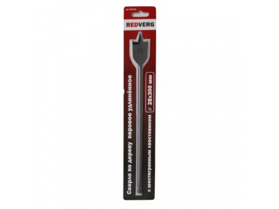 Сверло по дереву RedVerg перовое HCS 32x300 мм