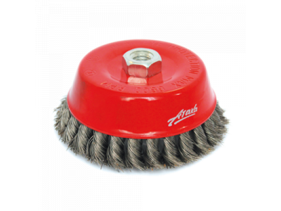 Щётка №163 2112014450 d-120 M14 чашеобразная,витая,нерж.